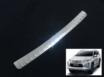 กันรอยท้าย มิตซูบิชิ ปาเจโร่ สปอร์ต 2015-2026 สีดำด้าน โครเมี่ยม เคฟล่า กันชนท้าย กันรอย คิ้วท้าย กันชน คิ้ว ท้าย ดำด้าน Mitsubishi Pajero Sport 15-26 กันรอยท้าย สีดำ สีชุบ มิตซูบิชิ ปาเจโร่ สปอร์ต Mitsubishi Pajero 2015 2016 2017 2018 2019 2020 2021 2022