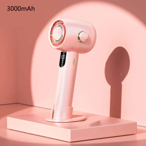 Mini Fan 10000mAh Type-c High Speed Turbo Handheld Fan Mini Portable Rechargeable