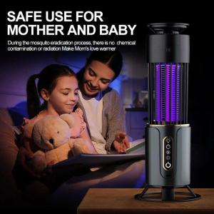 USB Charging Mosquito Killer Lamp Electric Insect Fly Trap Camping Lantern Outdoor Mosquito Swatter And Repe
