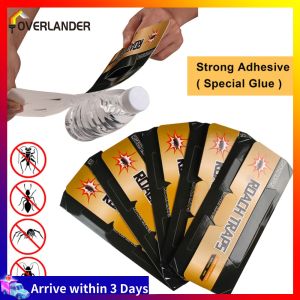 【Fast Shipping】 100Pcs Cockroach Traps Sticky Cockroaches Catcher Non-Toxic Pet Safe for Kitchen and Home Use