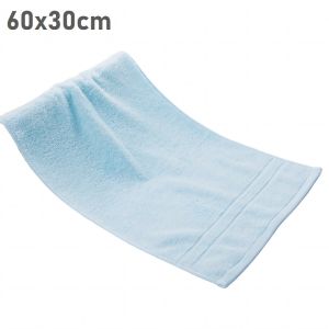 Long-Staple Cotton Face Towel Soft Skin-Friendly Solid Color Absorbent Cloth for Adults 60x30cm G6734
