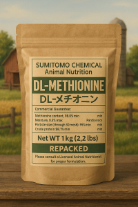 DL METHIONINE - SUMITOMO (1KILO REPACKED) - Feed Grade Amino Acid