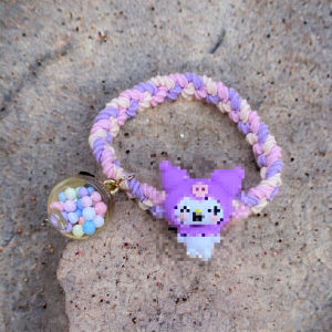 Indo - Ikat Rambut Sanrio / Ikat Rambut Anak Kepang Elastis / Gelang Karet Rambut Aesthetic / Kunciran Rambut Fashion Korea