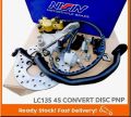LC135 4s CONVERT LC5S REAR BRAKE SYSTEM SET FULLSET PNP Lc 4s masuk disc pnp set. 