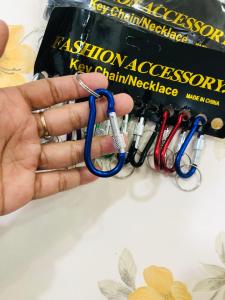 Carabiner Gantungan Kunci Warna Warni Aluminium Gantungan Karabiner Snaphook Kunci Screw Assesories