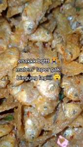 Ikan Pepetek Pedas Daun Jeruk 500 Gram
