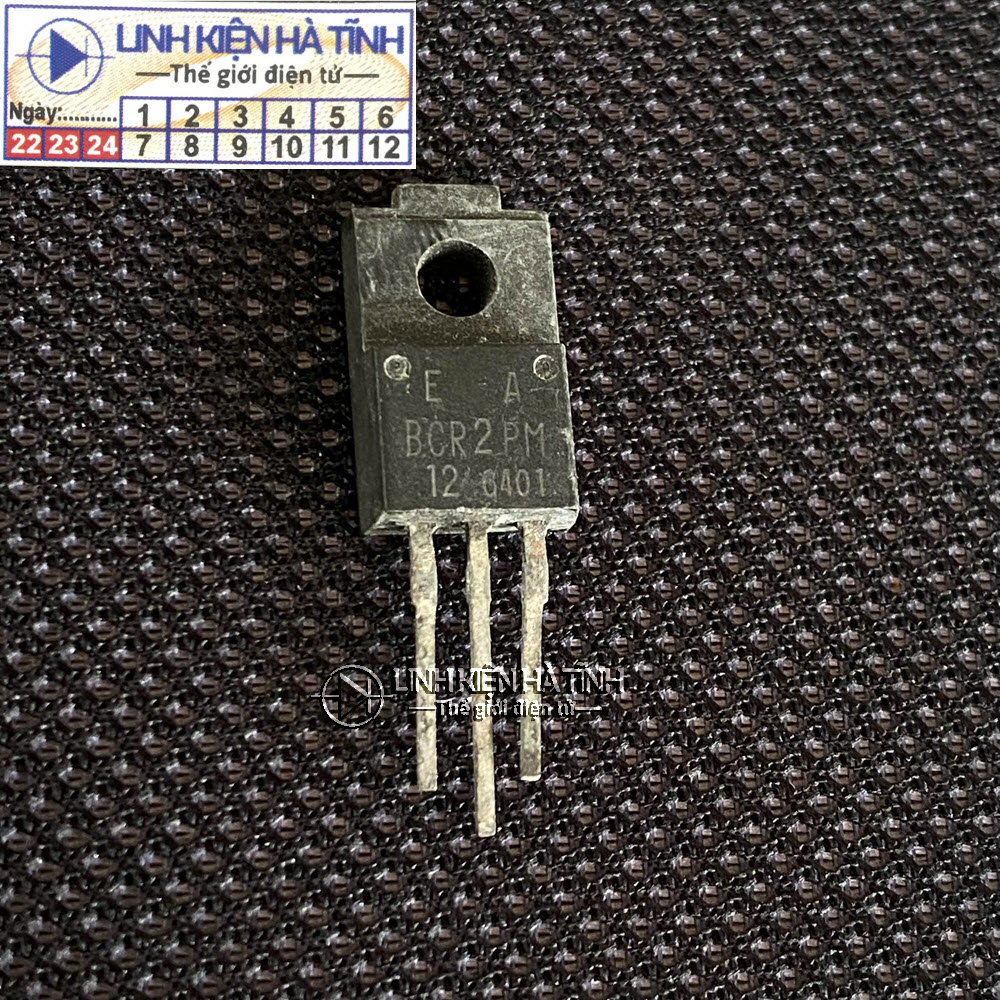  Triac BCR2PM-14L BCR2PM14L 2A 700V TO-220 tháo máy thay thế BCR2PM BCR2PM-12RE - AC24