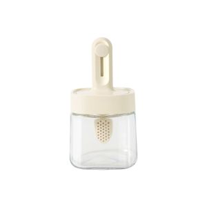 NJJU Sealed Retractable Seasoning Bottle Leak-proof 350ML Salt Storage Box Kitchen Accessories Moisture-proof Spice Container For Kitchen