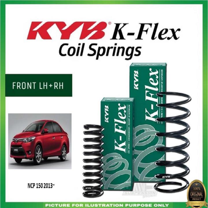 TOYOTA VIOS NCP150 (2013~) FRONT / REAR / SET COIL SPRING STANDARD KYB ...