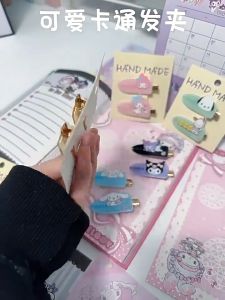 Klip Rambut 可爱卡通发夹刘海夹 Wide Bang Hair Clip 儿童边夹幼儿园小女孩萌造型发饰 Cute Cartoon Kuromi Melody Kitty Kids Girl