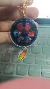 Game Window Style Acrylic Keychain Featuring Wanderer Raiden Shogun Nahida Morax Zhongli Venti and More Characters Pendant