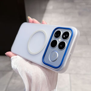 For Xiaomi POCO F8 Ultra Case Fashion Hard PC Slim transparent MagSafe Protective Back Cover For POCO F8 Pro Shell