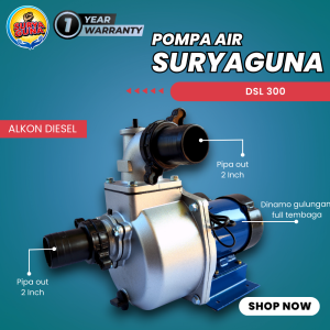 harga pompa air modifikasi type dsl 300 pipa 2 inch alkon diesel debit air besar kualitas bagus GARANSI 1 TAHUN