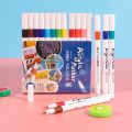 Bút Màu Acrylic Marker 12/24/36/48/60 Cao Cấp Màu Sắc Tươi Sáng - Bút Lông Màu Bảo An. 