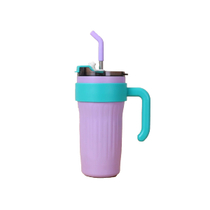 800ML Tumbler With Straw Mug Cup Coffee Tumbler Thermos Coffee Cup holder Coffee Mug/ Botol Air Tahan Panas Sejuk