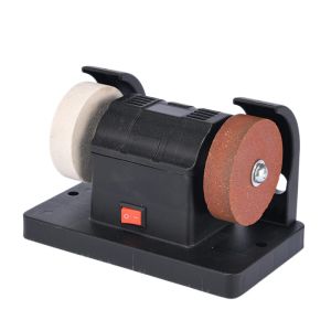 Electric Grinder Machine Home Use Polishing Machine Knife Sharpener Dual Coarse/Fine Grit Wheels