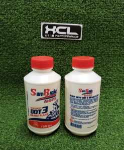Sure Brake Dot 3 Moto Brake Fluid for Safe and Smooth Ride