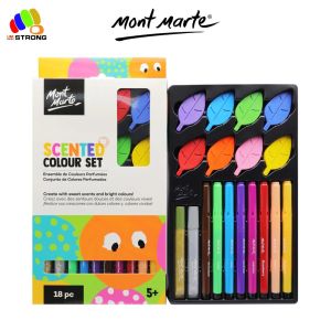 Mont Marte Scented Colour Markers Set 18pc