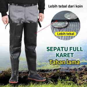 Sepatu boot anti keong/sepatu petani sawah karet/ap boot/sepatu boot atas lutut/sepatu lapangan/Sepatu Boot Tinggi AP Boots Lokal Nyaman Anti Slip Kebun Pertanian Peternakan /Sepatu Boot Pertanian Terbaru Laki Dewasa Full Karet Anti Air Lebih Tebal