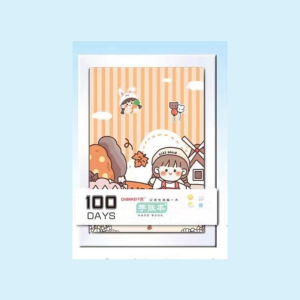 [mycupatea] A6 into oil quicksand hand account book notebook student stationery cartoon notepad coloring page gift 小号A6入油流沙手账本笔记本学生文具用品卡通记事本彩页礼品