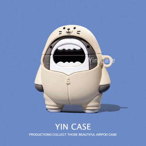 🔥จัดส่งภายใน24ชั่วโมง🔥เคส Airpod 3 การ์ตูน ฉลาม แฟชั่น วัสดุ เคสซิลิโคน Case Airpod pro Airpod 1 gen2 soft case
