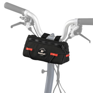 Rhinowalk Bike Handlebar Bag Folding Bike Front Frame Bag Three Colors Adjustable Straps Quick Realease For MTB Road Bike City Urban Cycing Bicycle Accessories