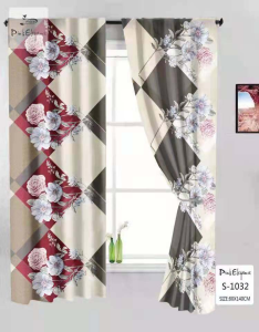 COD 1PC ผ้าม่านหน้าต่าง สำเร็จรูป ผ้าม่านกันแดด  ไม่อมฝุ่น ผ้าม่านตาไก่ ม่านกันแด 80*140CM ม่านอาบน้ำ ผ้าม่าน1ผืน