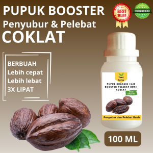 Pupuk Coklat Cepat Berbuah / Pupuk Pelebat Buah Coklat / Pupuk Booster Coklat Cair