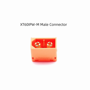 LUXEMO Model Parts XT60I-F XT60I-PW 2+1 Plug Accessories with Signal Pin 2+1 Connector Signal Pin Plug  Brass Aviation Plug RC Lipo Battery Charger