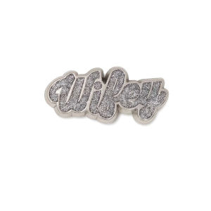 Metal jibbitz cross Shoe Buckle Hole Shoe Accessories DIY metal Pearl Chain Silver Gem Decoration Buckle