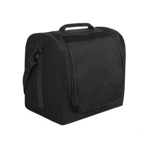 กระเป๋าเก็บของหมวกเบสบอลหลายชั้นพร้อมที่จับเคสพกพาที่จัดเก็บหมวกความจุมากสำหรับเดินทางและใช้ในบ้าน