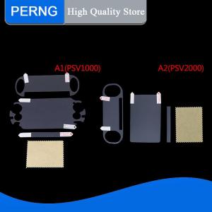 [PERNG] Tehe Miếng dán bảo vệ màn hình trước và sau cho PS Vita psv1000 2000 HD-trong suốt