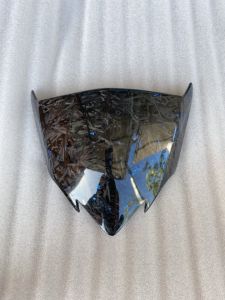 Chắn gió mão ốp đầu Raider Satria ốp Carbon Fiber