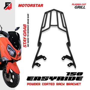 MOTORSTAR EASYRIDE 150Q / TOPBOX BRACKET / BLACK POWDER COATED / HEAVY DUTY / ORIGINAL /MOTORCYCLE ACCESSORIES/ EASYRIDE
