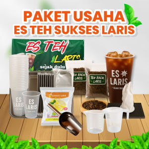 RACIKAN ES TEH SOLO JUMBO (PAKET USAHA 50 CUP) | FRANCHISE TEH SOLO