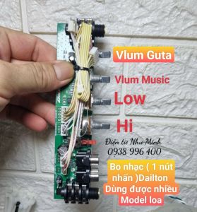Bo Nhạc loa kéo Dailton ( 1 nút nhấn ) dùng đc nhiều model