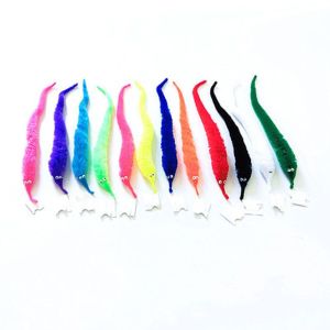 ABBAD Gift for Children Party Supplies for Kid Cat Hippocampus Toy Funny Trick Toy Fuzzy Worm Toys Worms on a String Magic Worm Toys Magic Twisty Worm