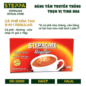 Cà phê hòa tan 3-in-1 REGULAR [Hộp 21 gói x 16g]