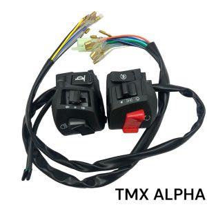 Domino Left And Right (1 Pair) Handle Switch for Honda TMX Alpha 125 Switch For Motorcycle