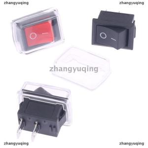 [COD] zhangyuqing 5Pcs Push Button Mini Switch 2Pin On Off Rocker Switch with waterproof cover