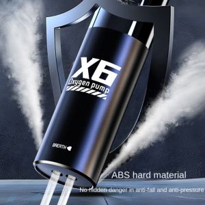 CRUSHES 5W ค่ะ ปั๊มออกซิเจน เสียงรบกวนต่ำ USB ชาร์จได้ เครื่องเติมอากาศสำหรับตู้ปลา แบบพกพาได้ เครื่องเติมอากาศสำหรับตู้ปลา ปั๊มสำหรับตู้ปลา สำหรับตกปลา/ตู้ปลากลางแจ้ง