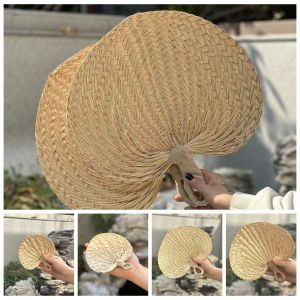 MIRELINA Palm-Leaf Palm-Leaf Fan Lightweight Cooling Fan Portable Handmade Fan Home Decoration