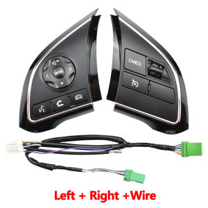 สวิตช์พวงมาลัยมัลติฟังก์ชั่นสำหรับ Mitsubishi Eclipse Cross 2016 2017 2018 2019ระดับเสียง Bluetooth Cruise Control Button