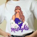 Oversized Tshirt Taylor Swift Lover Midnights Reputation Cotton Cotton. 