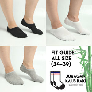 Kaos Kaki Pendek Handuk Tebal Hidden Socks Invisible Serat Bambu