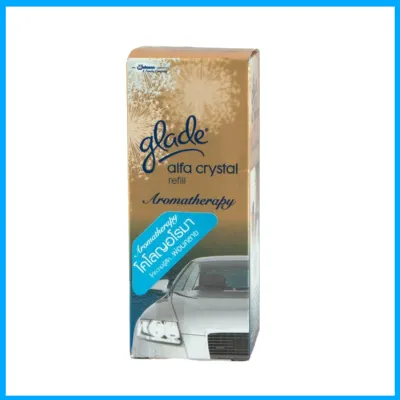 GLADE เกลด อัลฟา คริสตัล อโรมาเธอราปี น้ำหอมปรับอากาศรถยนต์ ชนิดเติม REFILL ปริมาณ 90 ml รหัสสินค้าli2056pf