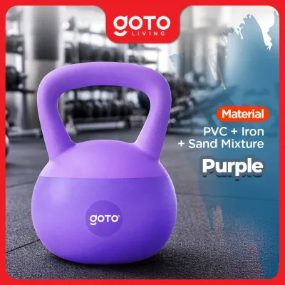 Goto [COD] Floop Kettlebell Alat Angkat Beban Otot Peralatan Kebugaran Rumah Latihan Beban