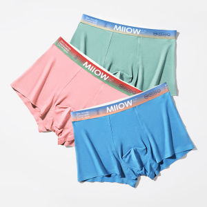 CMENIN  3Pcs Thoáng Khí Modal Gợi Cảm Quần Lót Nam Người Quần Lót Boxer Mềm Cueca Quần Lót Nam Bxoers Quần Short M1173