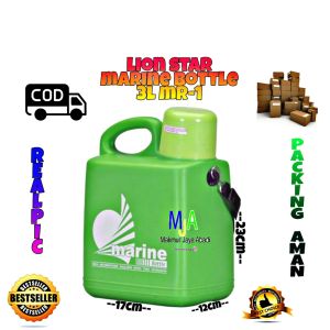 ( BISA COD ) PROMO Lion Star Marine Bottle 3 Liter MR-1 Botol Minum Jumbo / Termos Air Minum / Botol Minum Olahraga / Botol Minum Pendaki