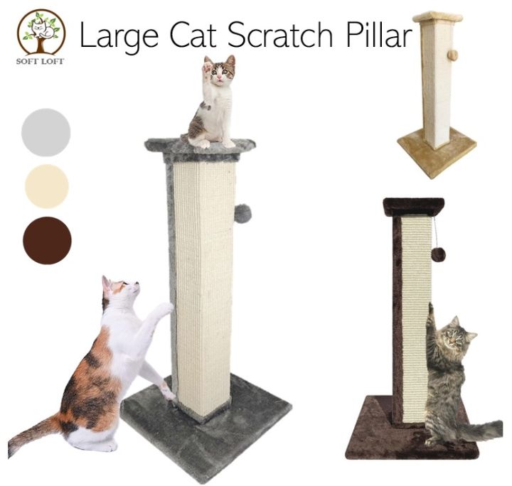 [SG STOCK] 74cm Large Scratch Post/Cat Scratching Post / Scratcher Pole ...